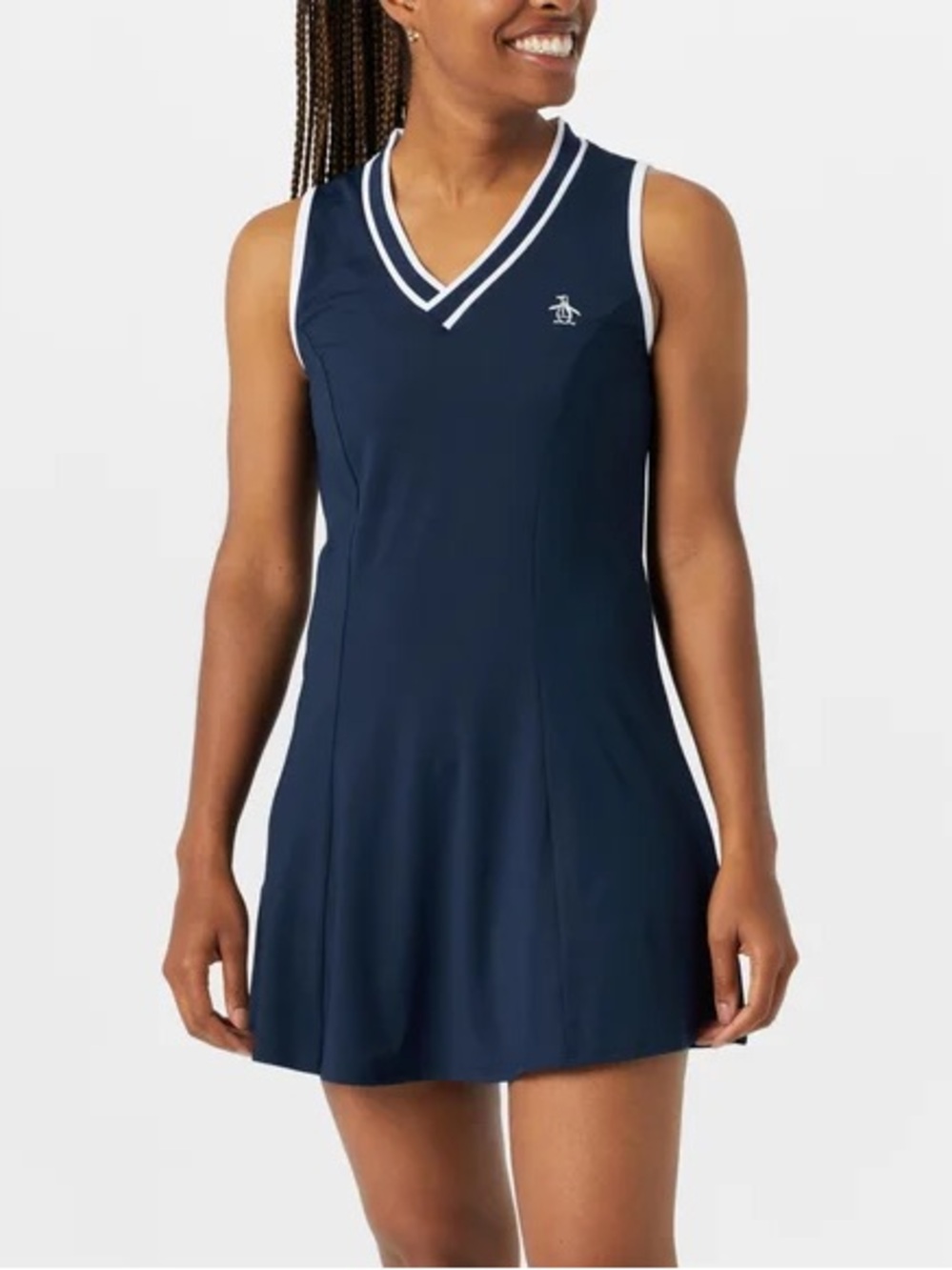 Original Penguin Navy Tennis Dress